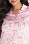Zivame Satin Short Set - Crystal Rose — thumbnail 4